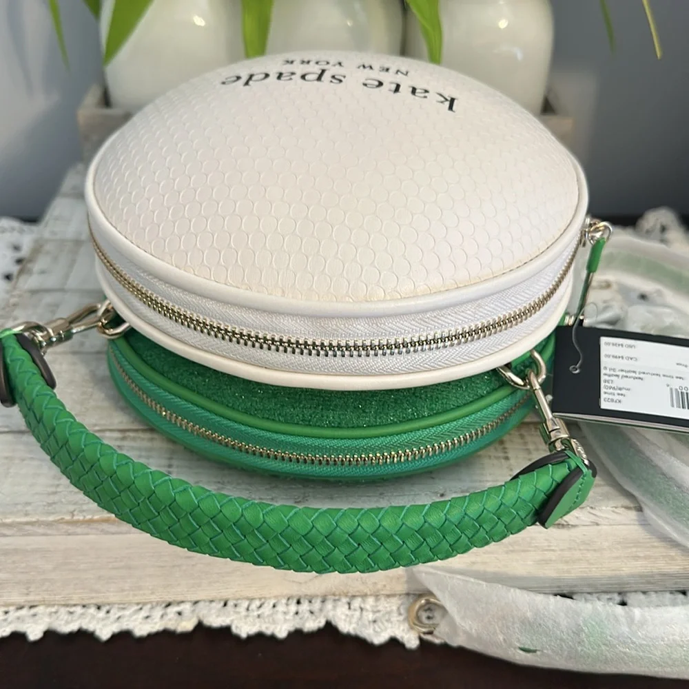 Nwt Kate spade tee time golf ball crossbody bag